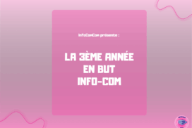 La 3e année en BUT Info-Com